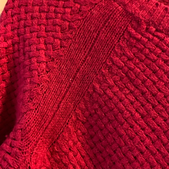 LOFT Red Sweater - Picture 3 of 7